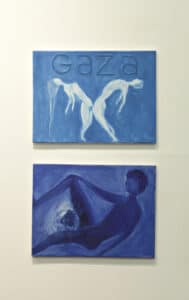 blue paintings