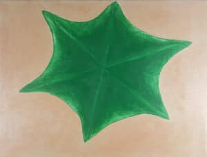 green painting