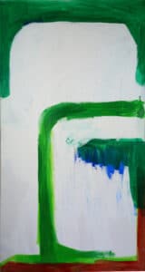green painting